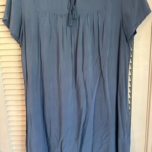 Old Navy Women's Soft Blue Tunic Top